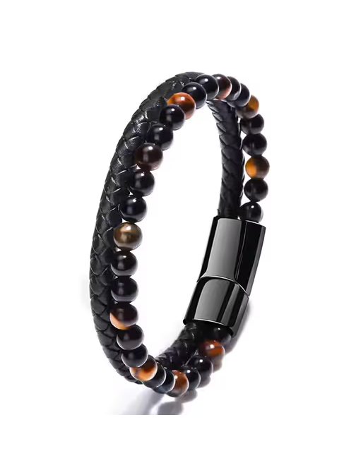 Dvojitý náramok pre pánov