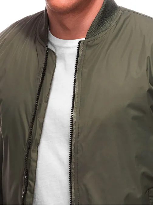 Originálna olivová prechodná bunda C532