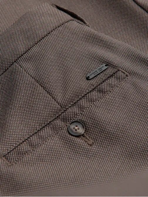 Štýlové béžové chinos nohavice V2 PACP-0182