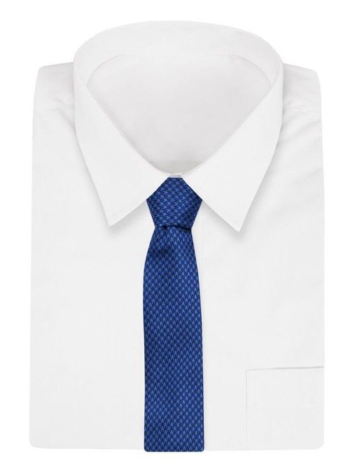 Jedinečná modrá kravata