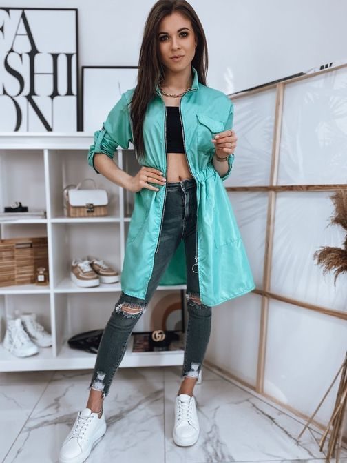 Trendy dámska zelená parka Lissy