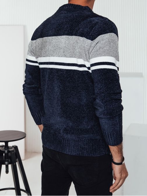 Jedinečný hrubý granátový sveter