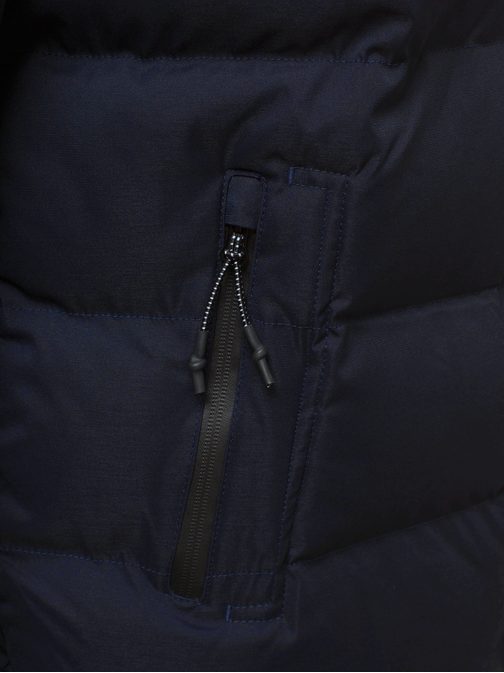Pohodlná granátová bunda s kapucňou JS/J1906