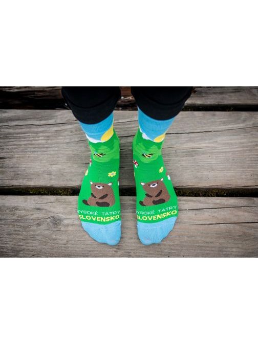 Pánske ponožky Vysoké Tatry – Medveď