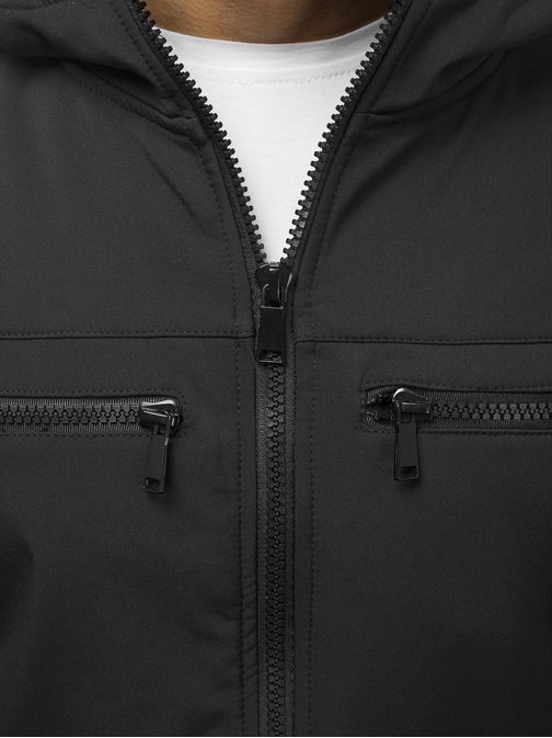 Pánská Bunda Softshell čierna JS/56003