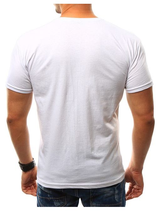 Biele tričko STRONG pre pánov