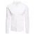 Melanžová dlhá košeľa v bielej farbe