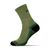 Tmavo-zelené pohodlné pánske ponožky Sensitive