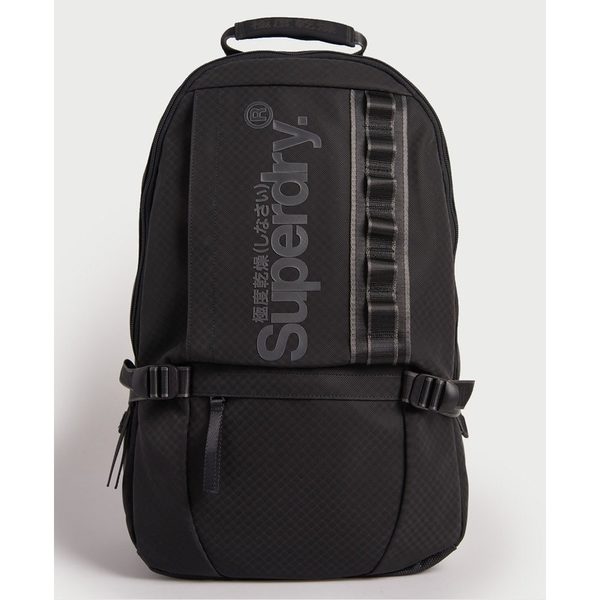 Čierny trendový ruksak Superdry Combray Slimline