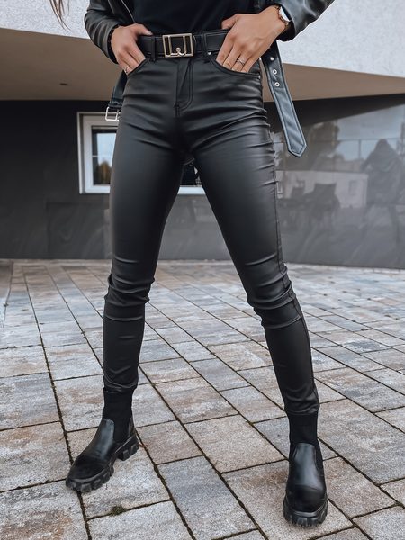 Originálne dámske nohavice Steeven čierne