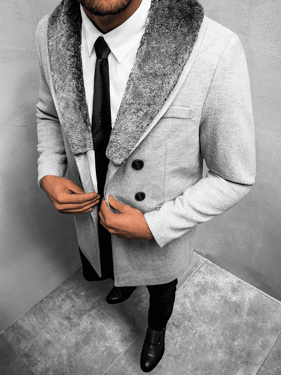 elegantný pánska kabát