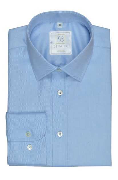 Světle modrá pánská košile Oliver ze 100% bavlny | BeJager®