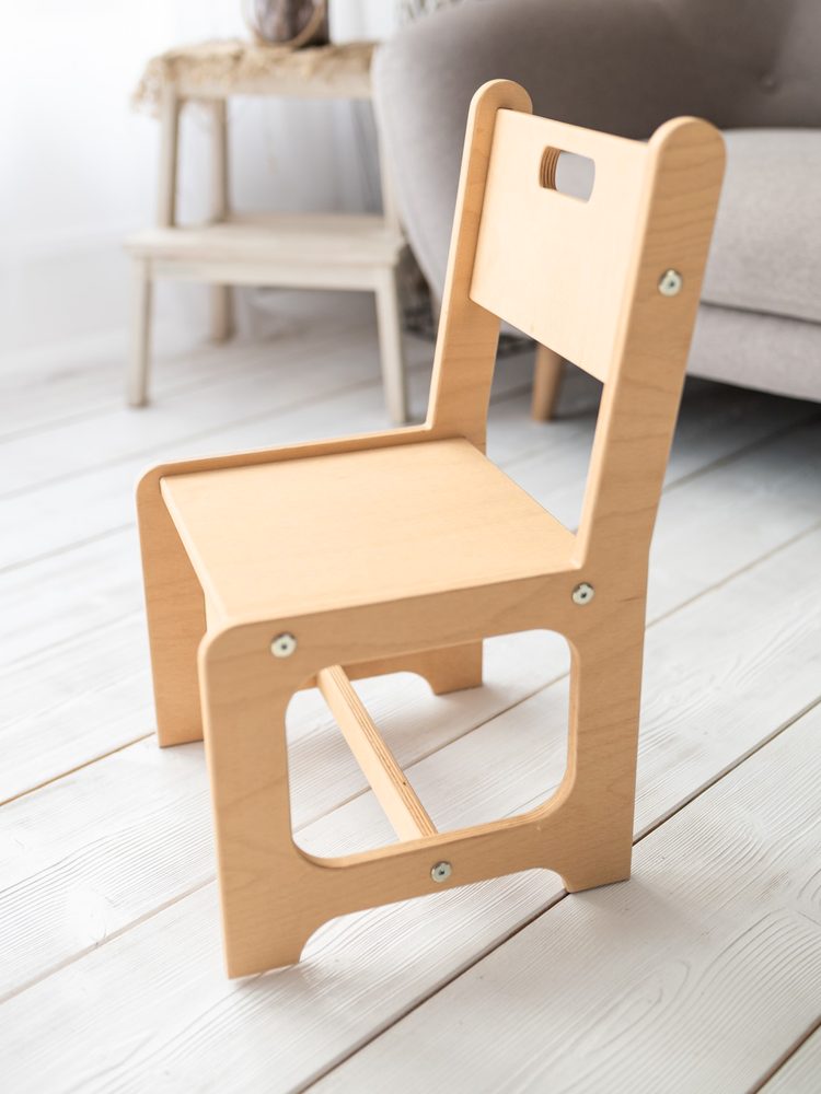 Woodisio Židle SIMO - Transparentní matný lak