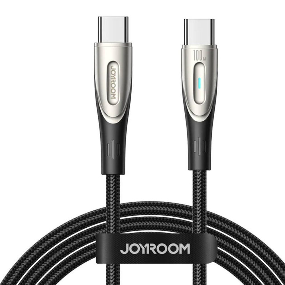 Joyroom Kabel Star-Light USB C na USB-C SA27-CC5 / 100W / 1,2m (černý)