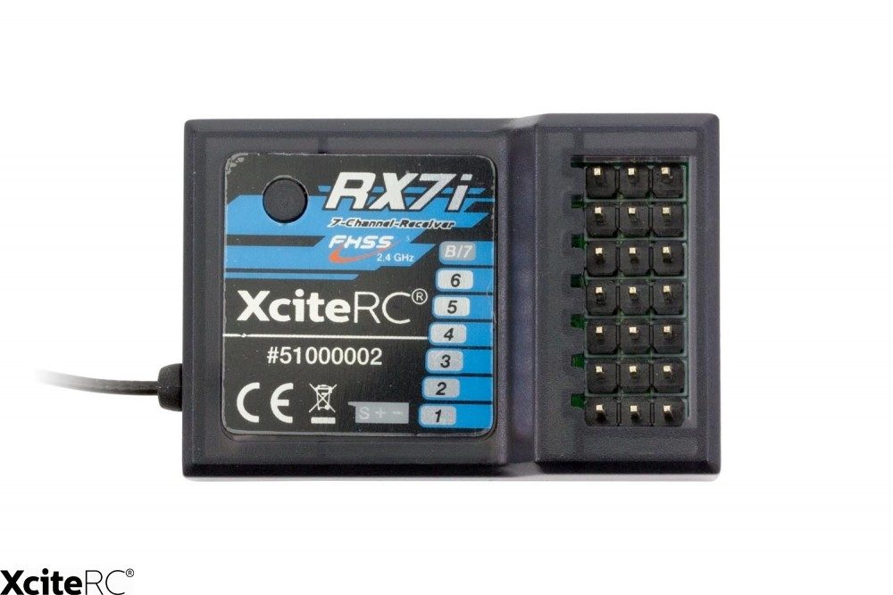 XciteRC Modellbau GmbH & Co. KG Xcite RC Přijímač 6ch pro XRC-6S, 6Si a 4Si