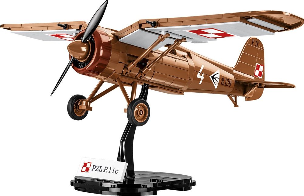 COBI 5742 II WW PZL P.11c, 1:32, 320 k, 1 f