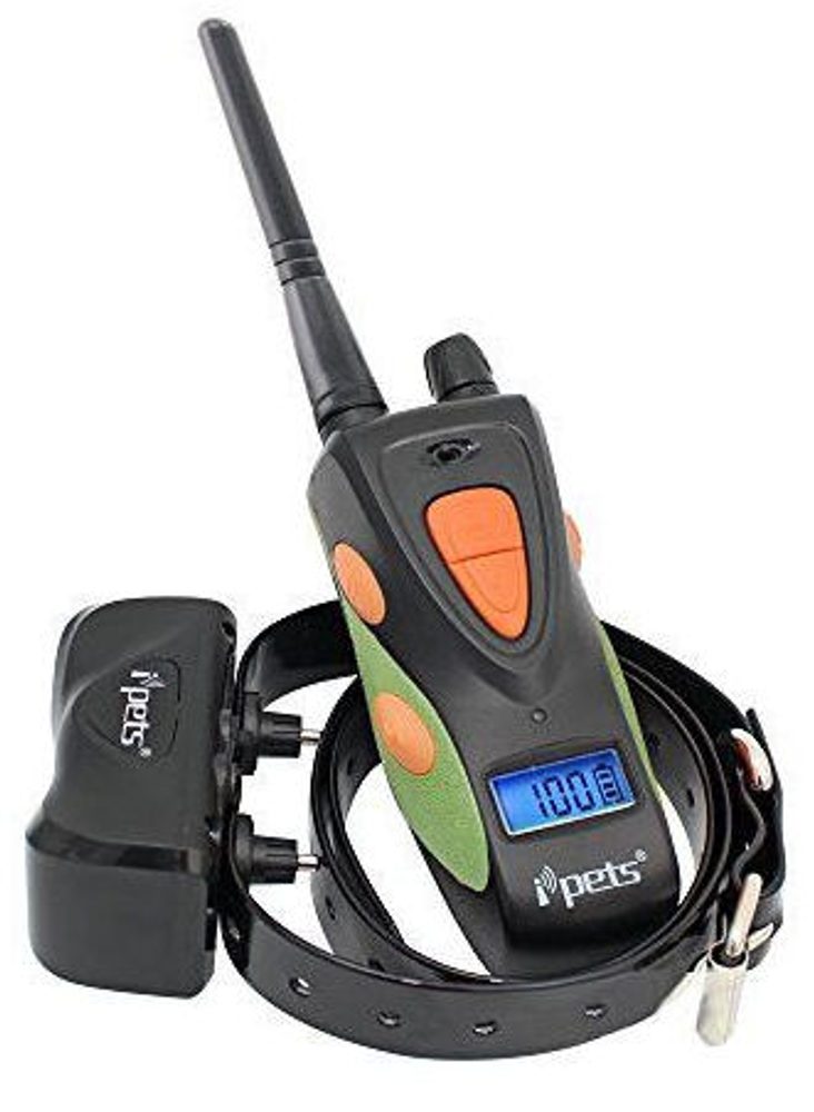 Hutermann iPets PET-617 elektronický výcvikový obojek s LCD displejem DOG TRAINER T11