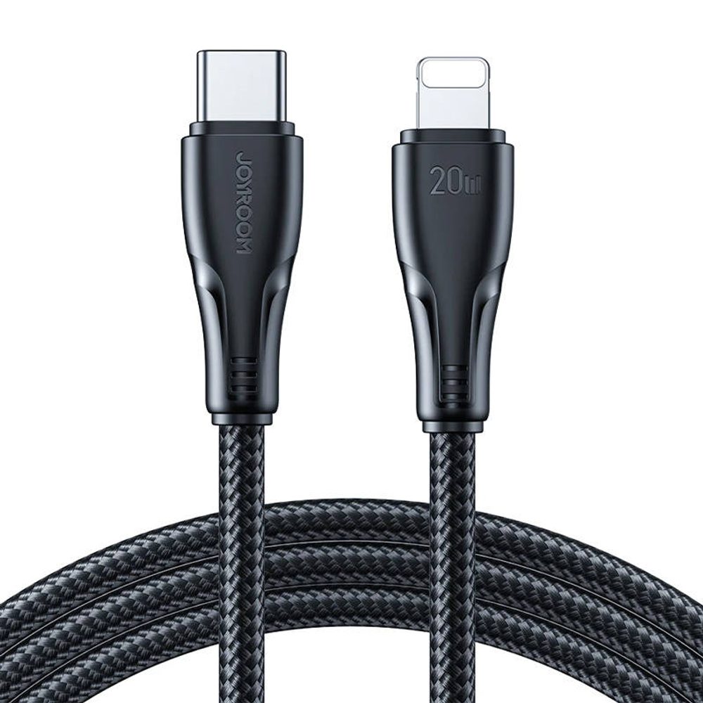 Joyroom Kabel do USB-C Lightning 20W 1,2 m Joyroom S-CL020A11 (černý)