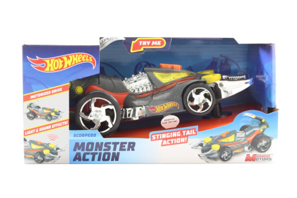 Popron.cz Hot Wheels Monsters Action Scorpedo-auto na baterie