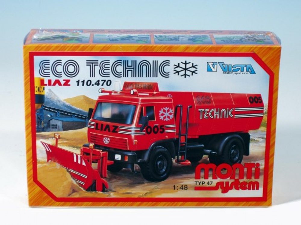 Vista Stavebnice Monti 47 Eko Technic Liaz 1:48 v krabici 22x15x6cm