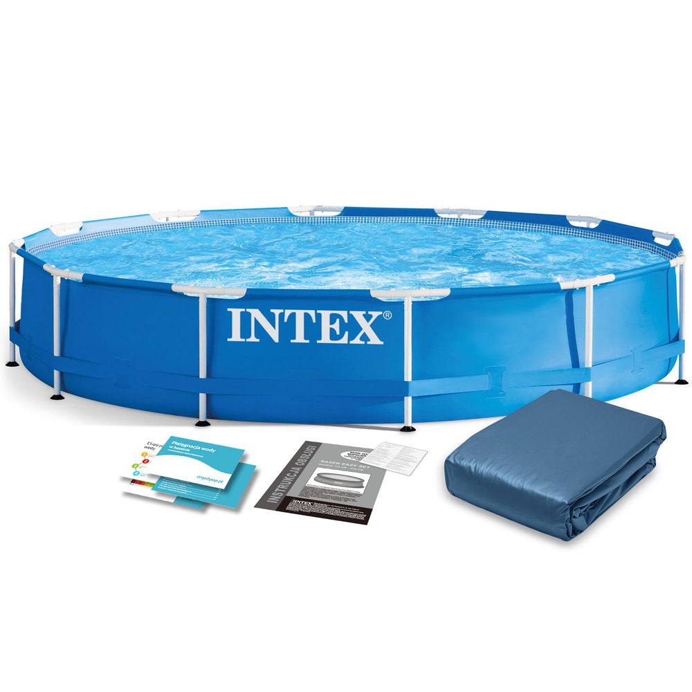 Intex Rámový zahradní bazén 366 x 76 cm set 6v1 INTEX 28210