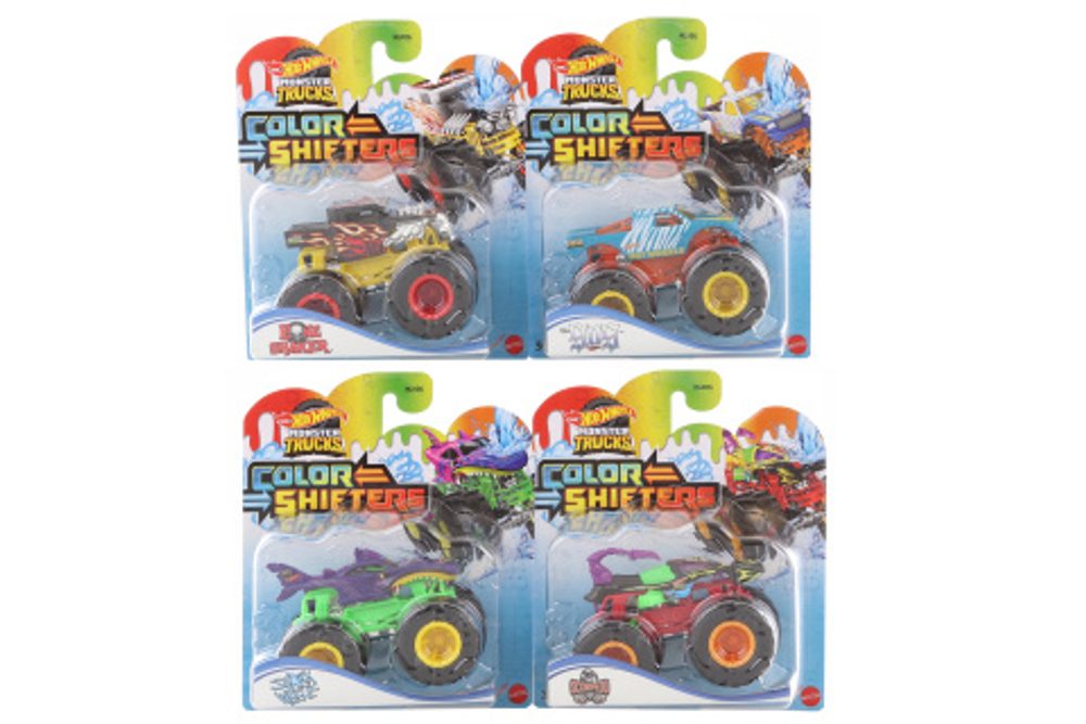 Popron.cz Hot Wheels Monster trucks color HGX06