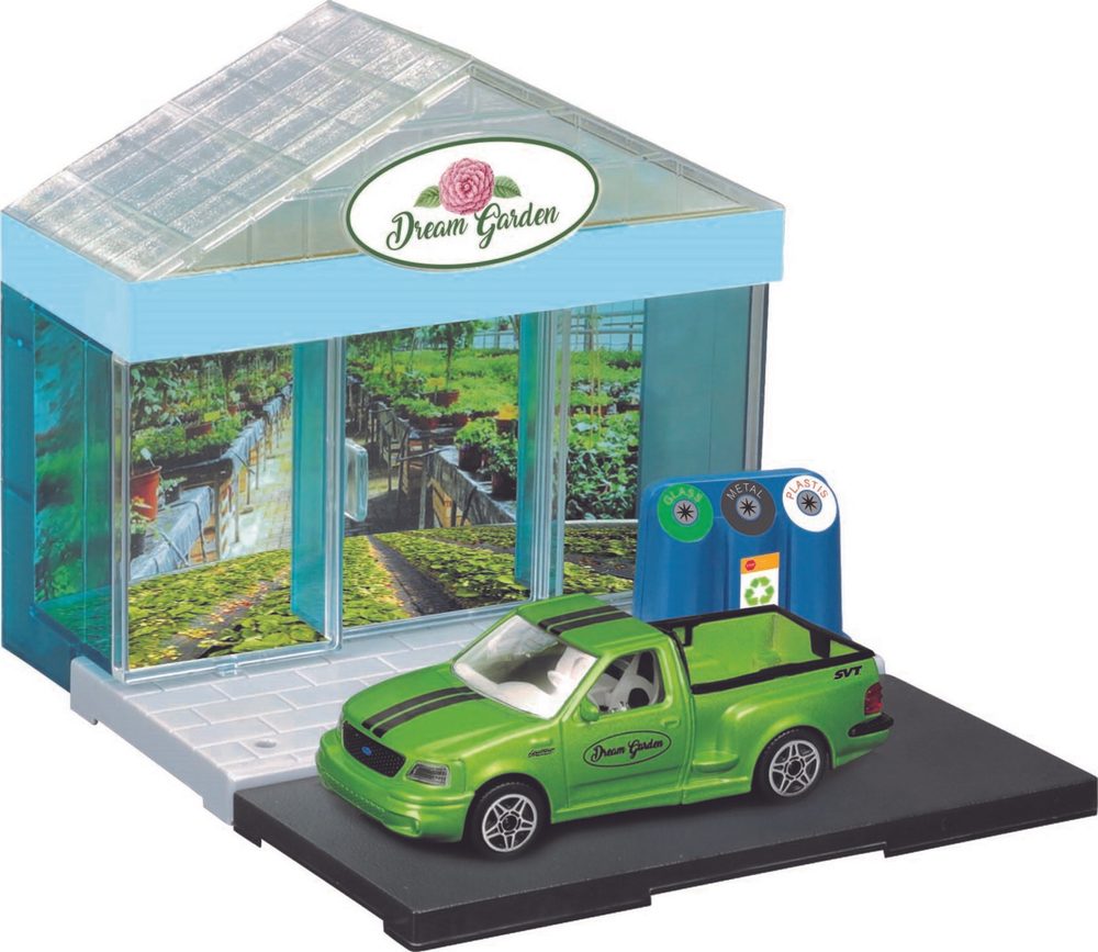 Bburago 2020 Bburago 1:43 Street Fire City Garden House