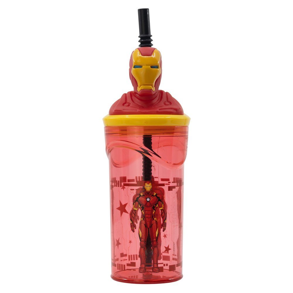 Popron.cz Kelímek s 3D figurkou 360° - Avengers Invincible Force Iron Man