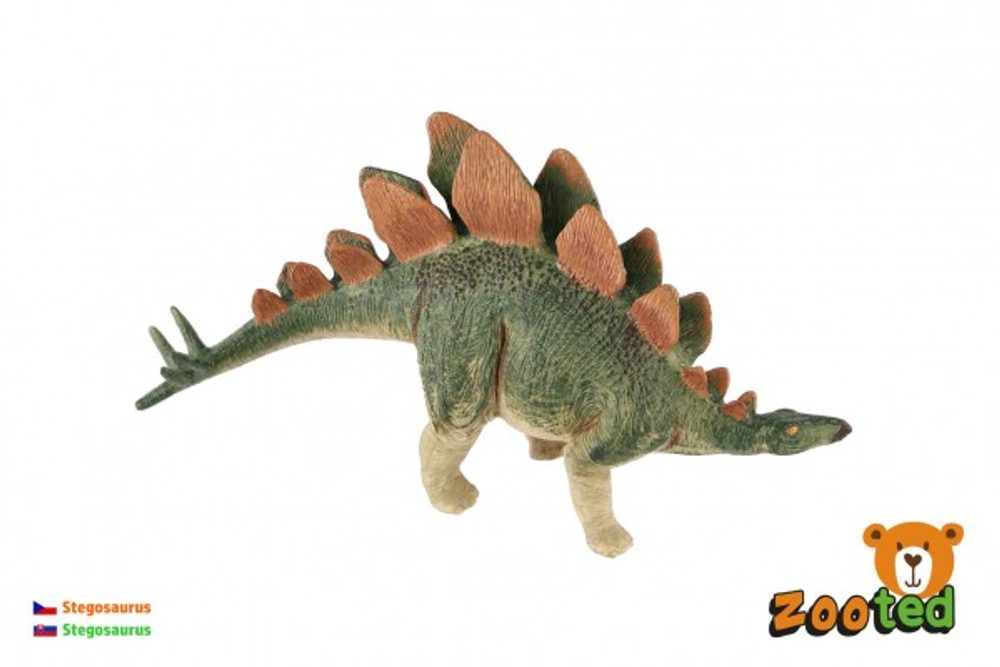 ZOOted Stegosaurus zooted plast 17cm v sáčku