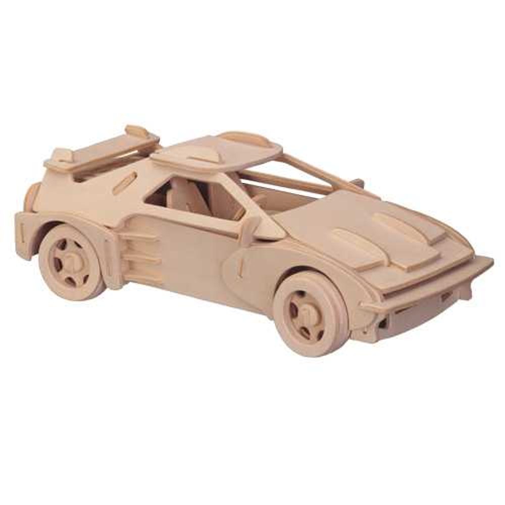 Woodcraft construction kit Woodcraft Dřevěné 3D puzzle velké Ferrari