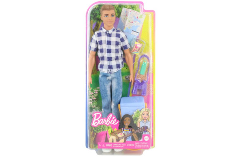 Popron.cz Barbie DHA Kempující ken HHR66