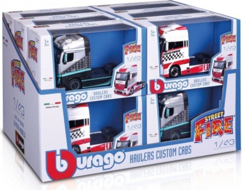 Bburago 2020 Bburago ASST 1:43 haulers custom cabs (12ks)