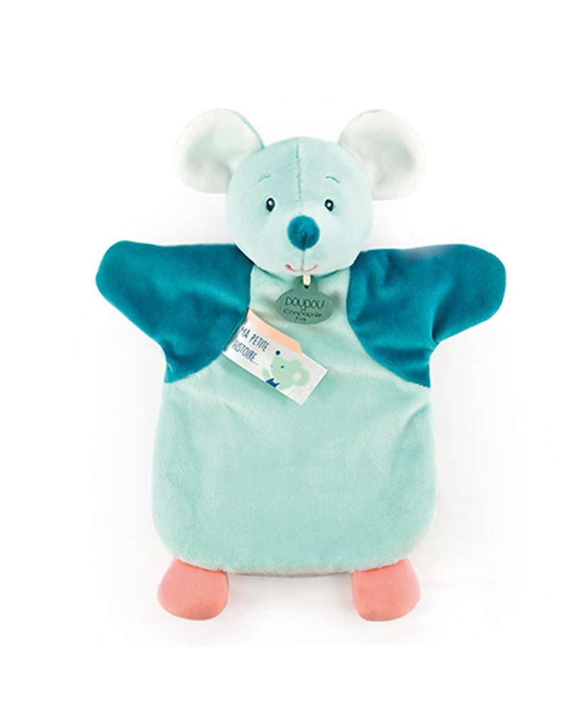 Doudou et Compagnie Paris Doudou Plyšový maňásek myška 25 cm