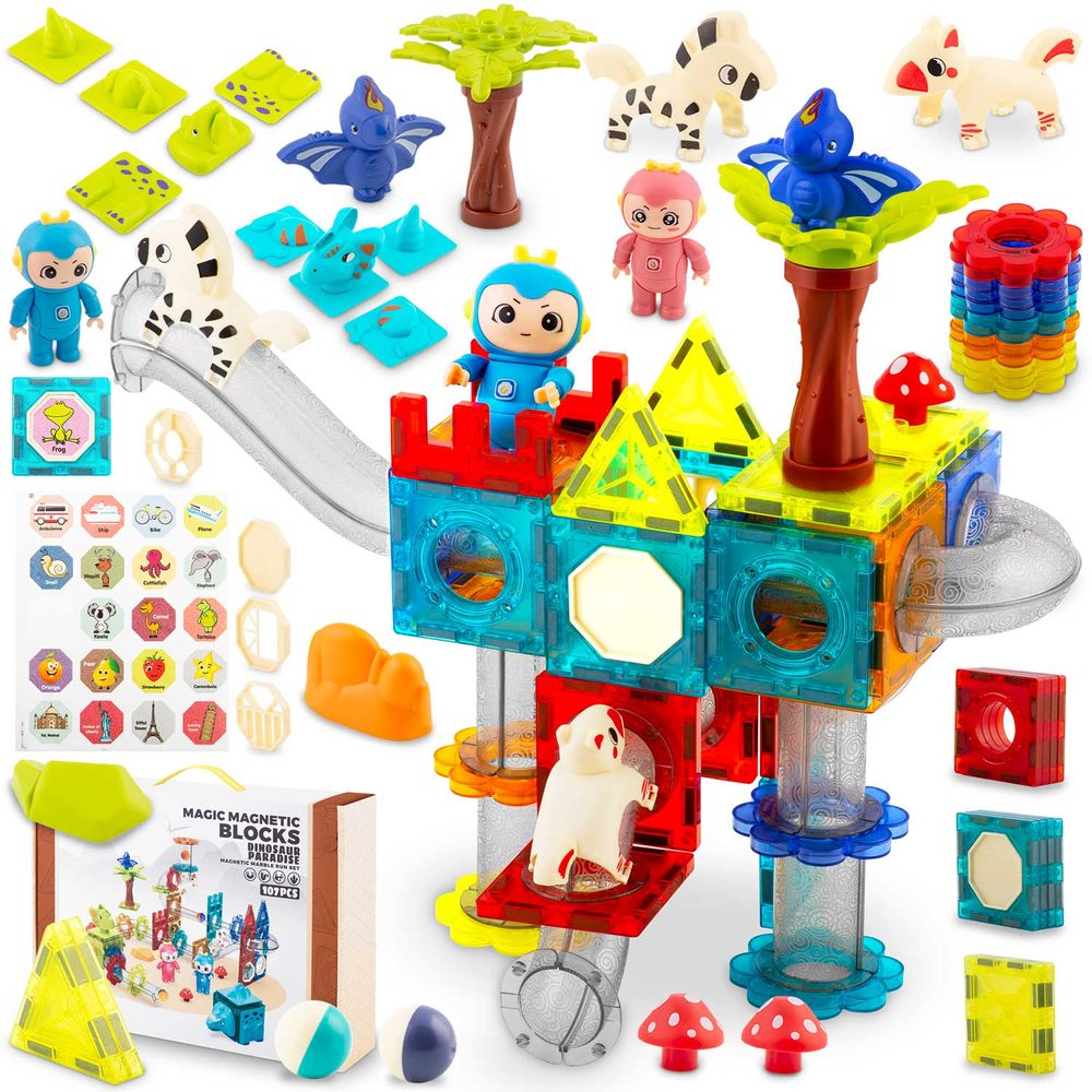 Ricokids Magnetické kostky Dinosaur Paradise RK-757 Ricokids