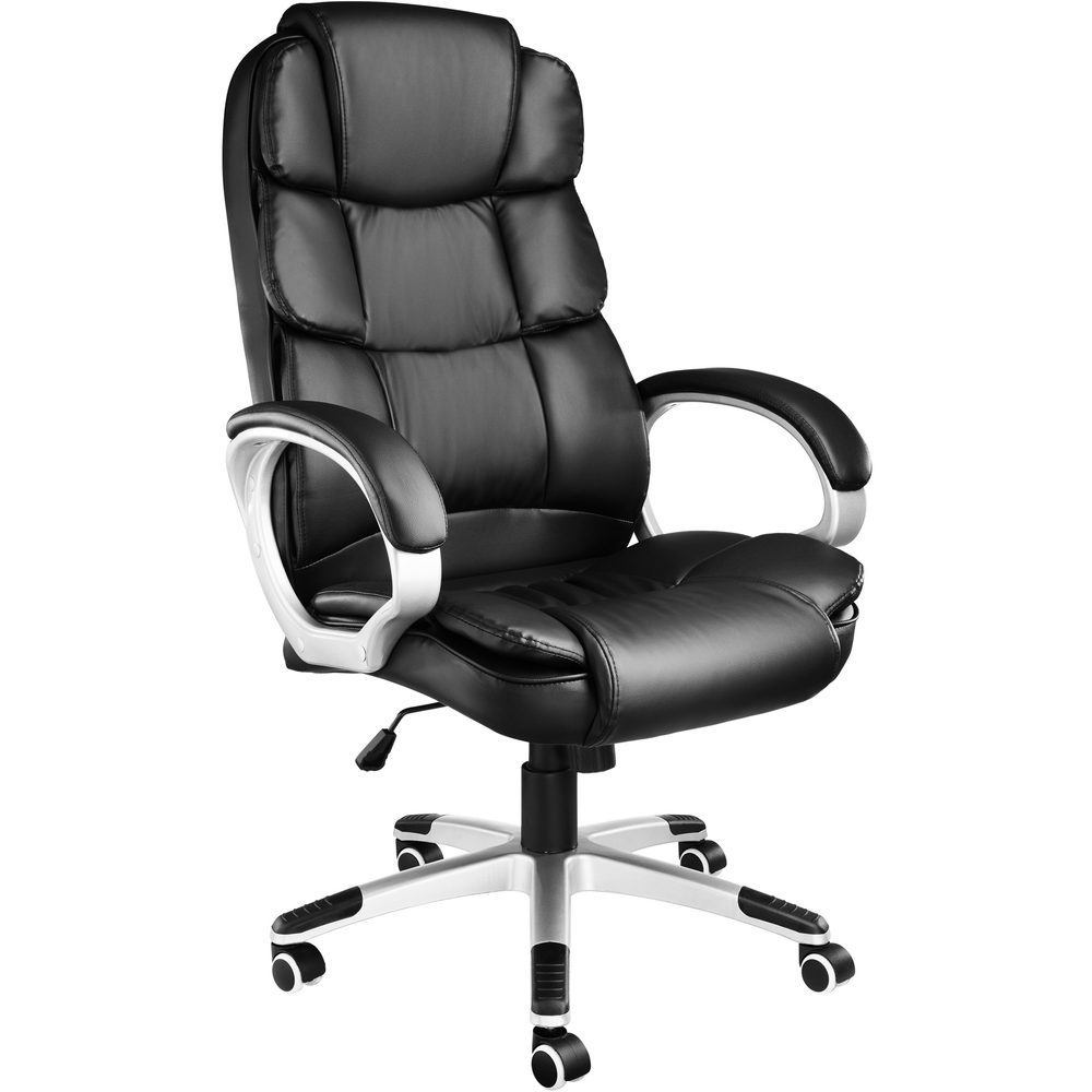 tectake 403238 kancelářská židle jonas - černá - černá