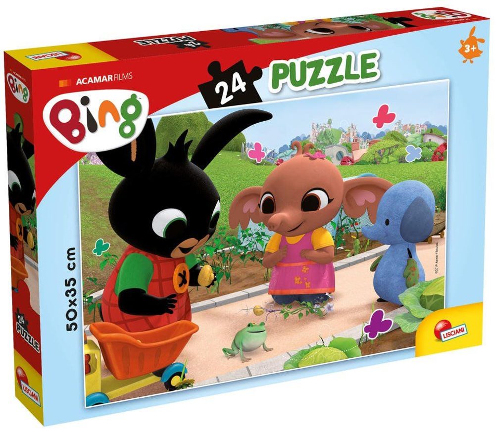 Liscianigioch BING - Žába puzzle 24 dílků