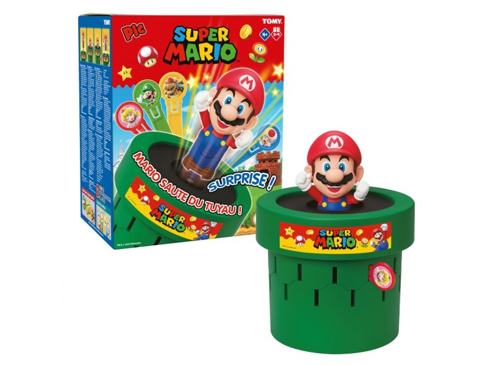 Popron.cz TOMY - Super Mario - Hra Vyskakovací Mario