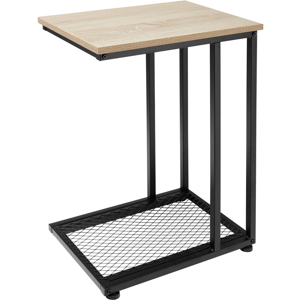 tectake 404202 odkládací stolek eton 48x35x66cm - Industrial světlé dřevo, dub Sonoma - Industrial světlé dřevo