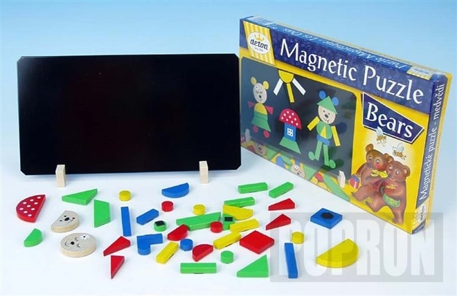 Popron.cz Magnetické puzzle Medvědi