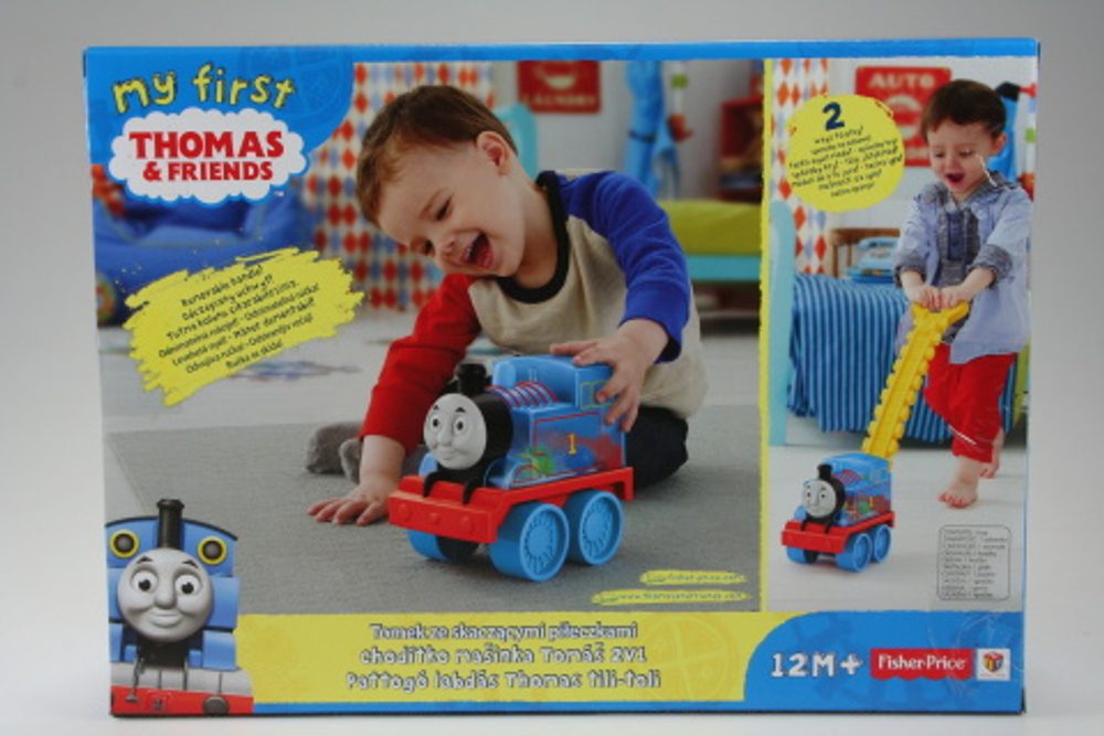 Popron.cz Fisher Price chodítko mašinka Tomáš 2 v 1 CDN15