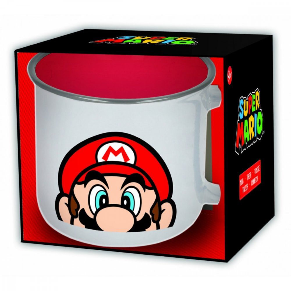 Popron.cz Snídaňový keramický hrnek Super Mario 400ml