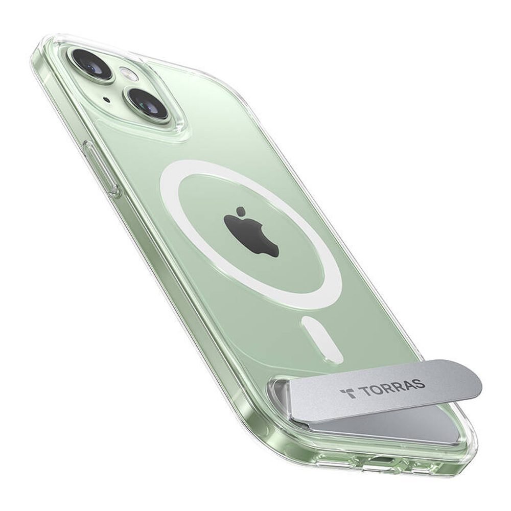 Torras pouzdro na telefon UPRO Pstand pro iPhone 15 (transparentní)