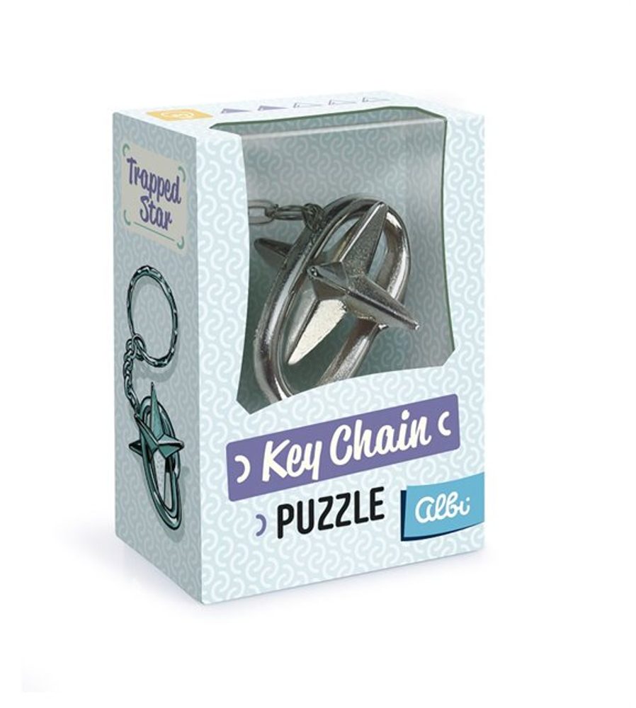 Albi Key Chain puzzle - Trapped Star