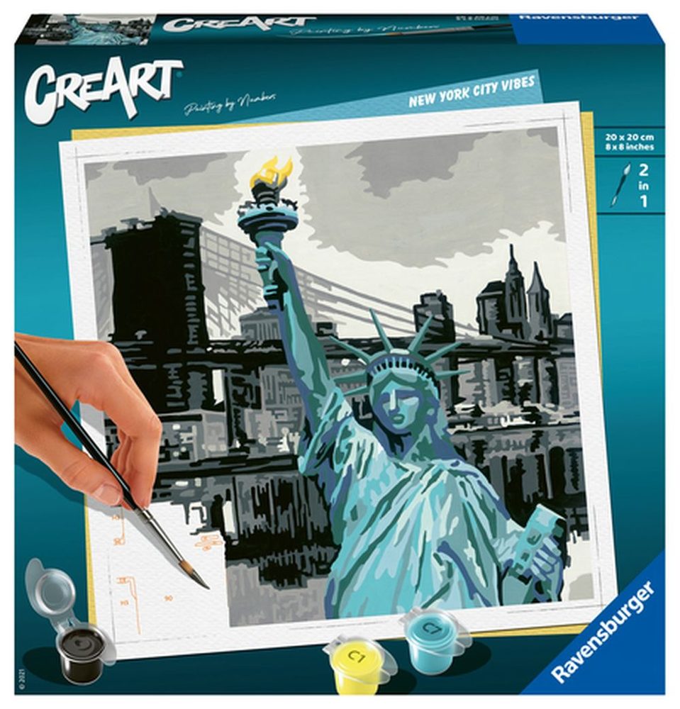 Ravensburger CreArt Pulzující New York