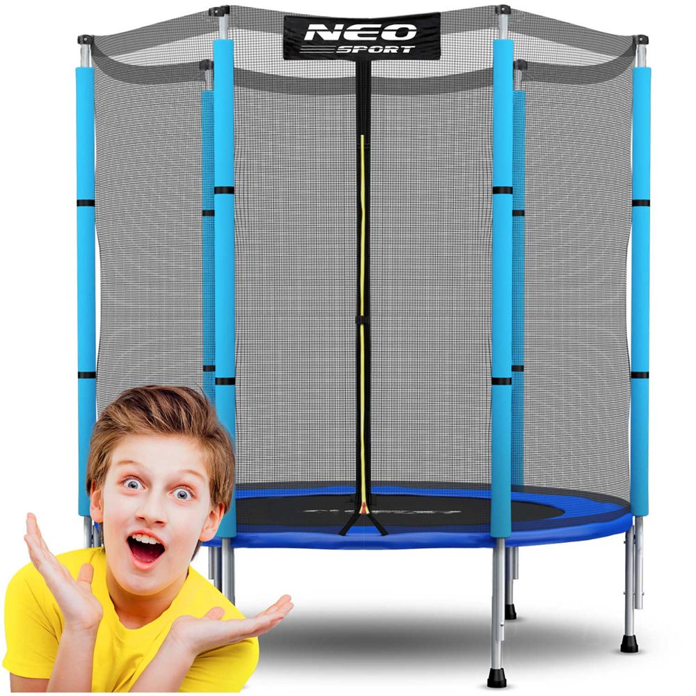 Neo-Sport Zahradní trampolína pro děti 140 cm 4,5 stopa Neo-Sport