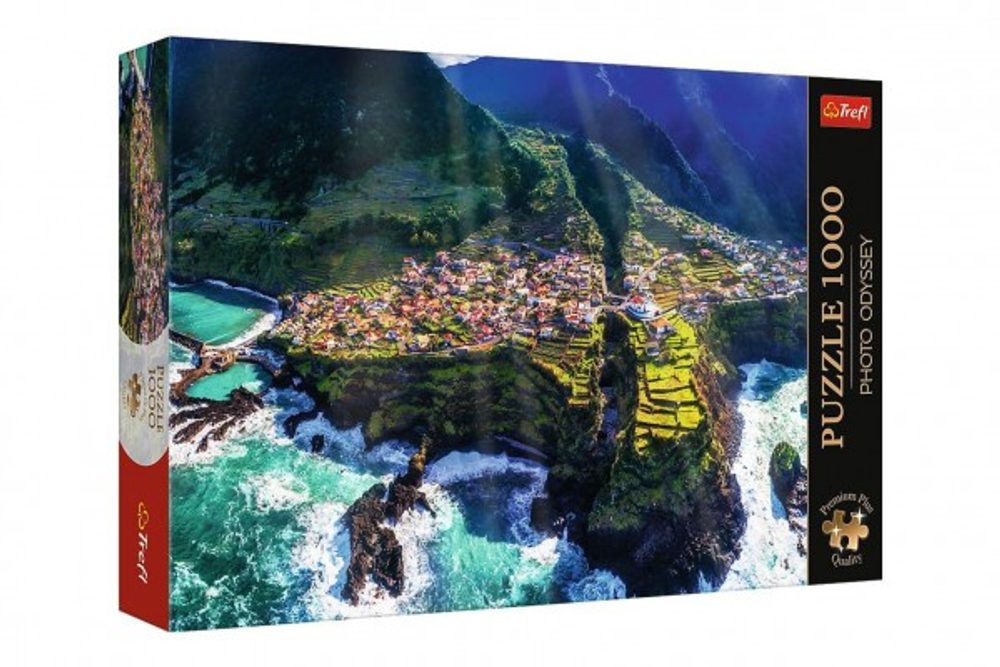 Trefl Puzzle Premium Plus - Photo Odyssey: Ostrov Madeira, Portugalsko 1000 dílků 68,3x48cm v krab 40x27cm
