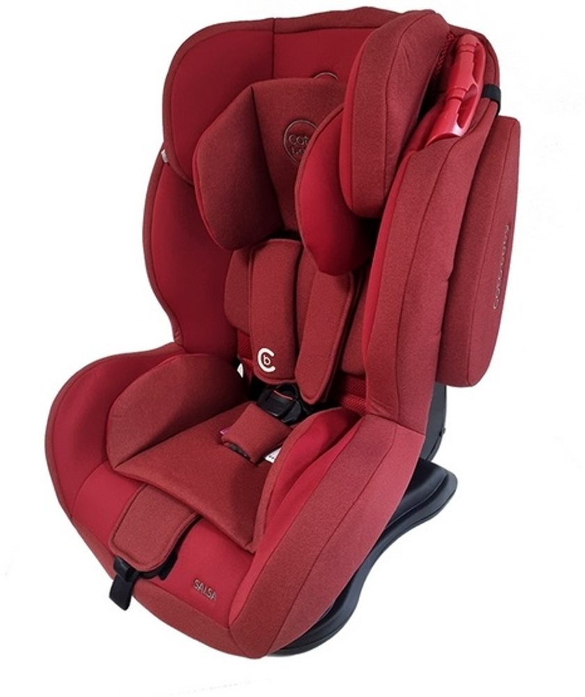 Coto baby Autosedačka 9-36kg Salsa Pro Isofix - Red/Melagne