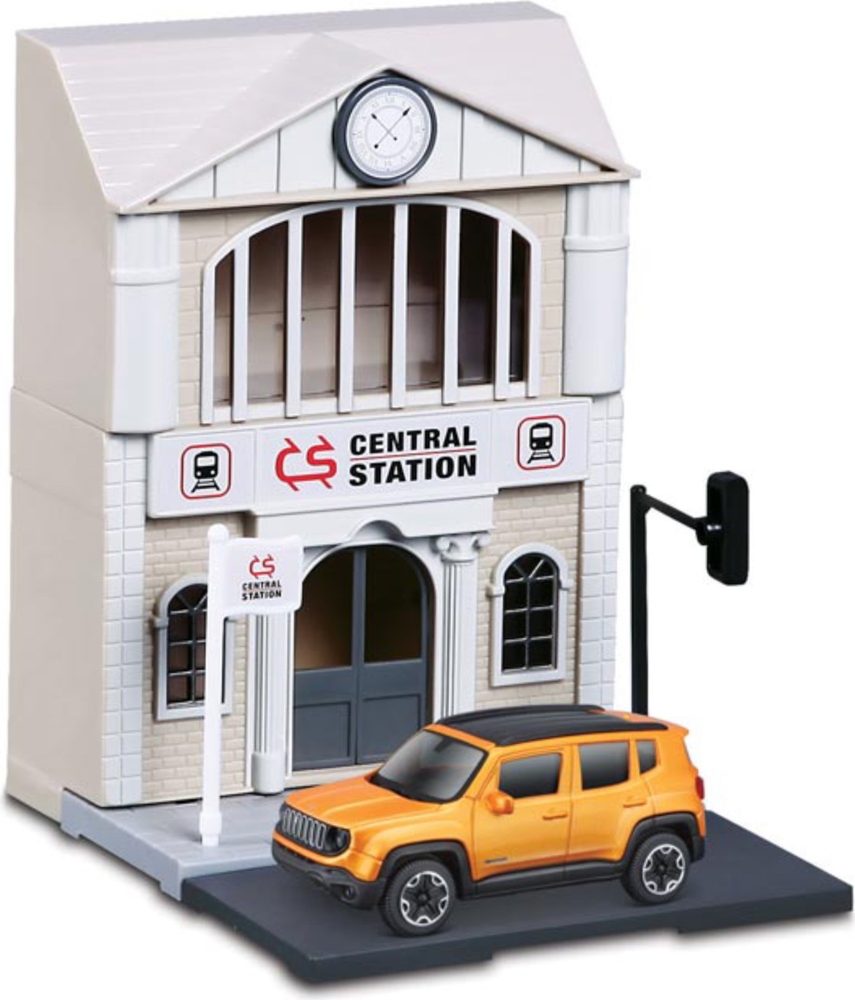 Bburago 2020 Bburago 1:43 Street Fire City Train Station