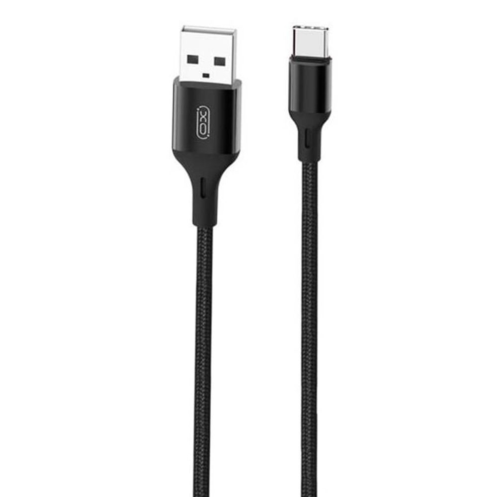 XO Kabel USB na USB-C XO NB143, 1 m (černý)