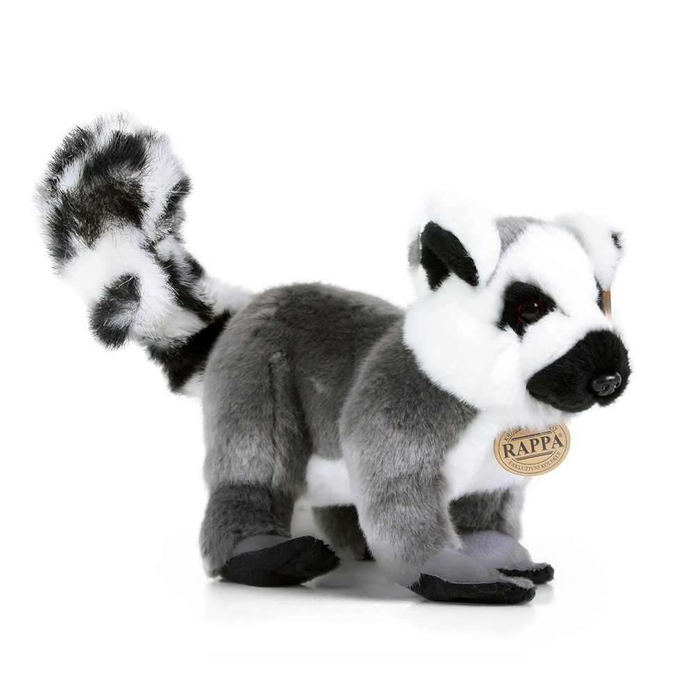 RAPPA Plyšový lemur stojící 28 cm